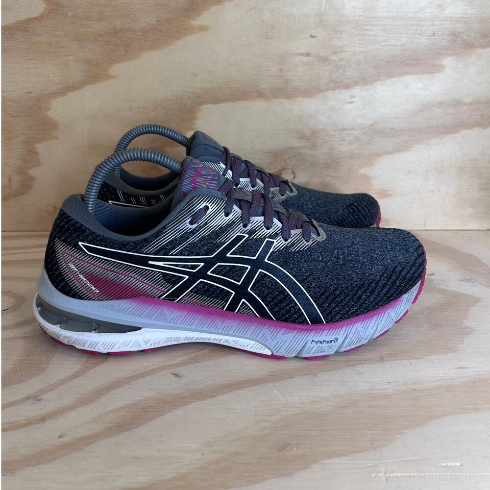 Asics - GT-1000 10 - Running Shoes - Gray - Women's - 9.5 Wide - 1012B044